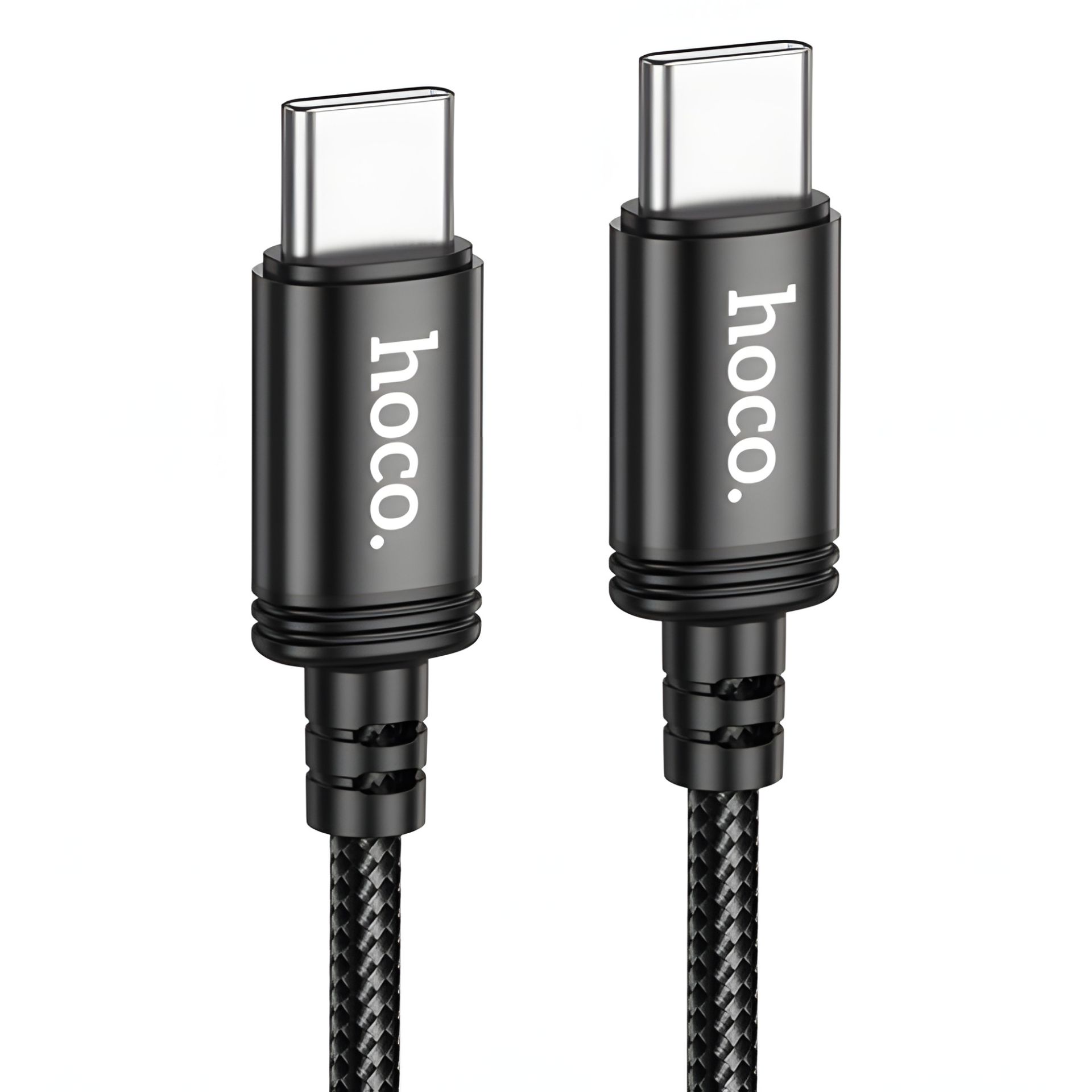 Кабель Type-C to Type-C Hoco X91 PD 60W 3m чорний Кабель Type-C to Type-C Hoco X91 PD 60W 3m чорний