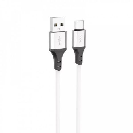 Кабель Hoco X86 USB to Type-C 1m белый Кабель Hoco X86 USB to Type-C 1m белый
