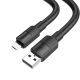 Кабель Hoco X84 Чорний USB to MicroUSB 1m Кабель Hoco X84 Чорний USB to MicroUSB 1m