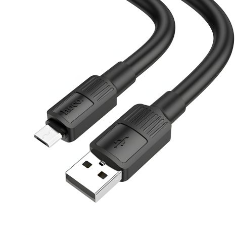 Кабель Hoco X84 Чорний USB to MicroUSB 1m Кабель Hoco X84 Чорний USB to MicroUSB 1m