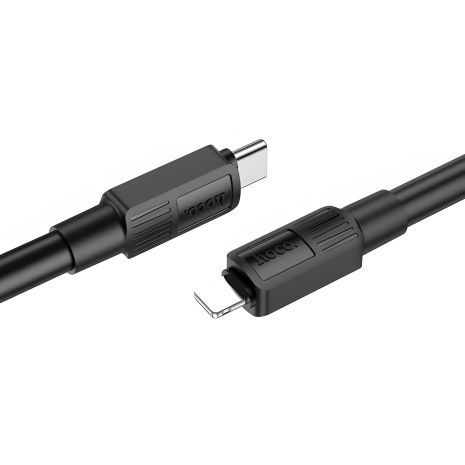 Type-C кабель Hoco X84 до Lightning PD 1m чорний Type-C кабель Hoco X84 до Lightning PD 1m чорний