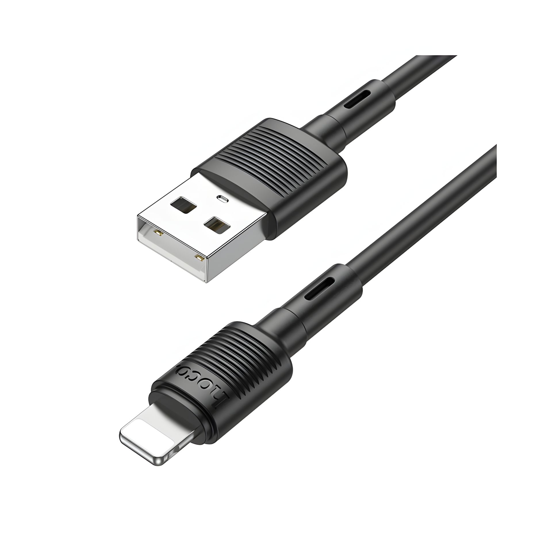 Кабель Hoco X83 чорний USB to Lightning 1m Кабель Hoco X83 чорний USB to Lightning 1m