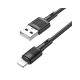 Кабель Hoco X83 чорний USB to Lightning 1m Кабель Hoco X83 чорний USB to Lightning 1m