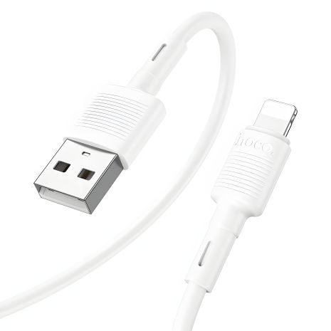 Hoco X83 Білий USB to Lightning 1m Кабель Hoco X83 Білий USB to Lightning 1m Кабель
