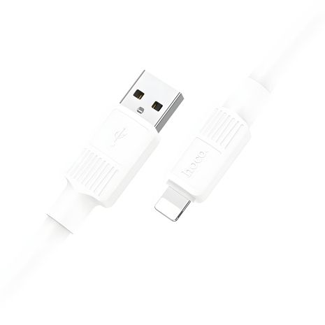 Кабель Hoco X84 Білий USB to Lightning 1m Кабель Hoco X84 Білий USB to Lightning 1m