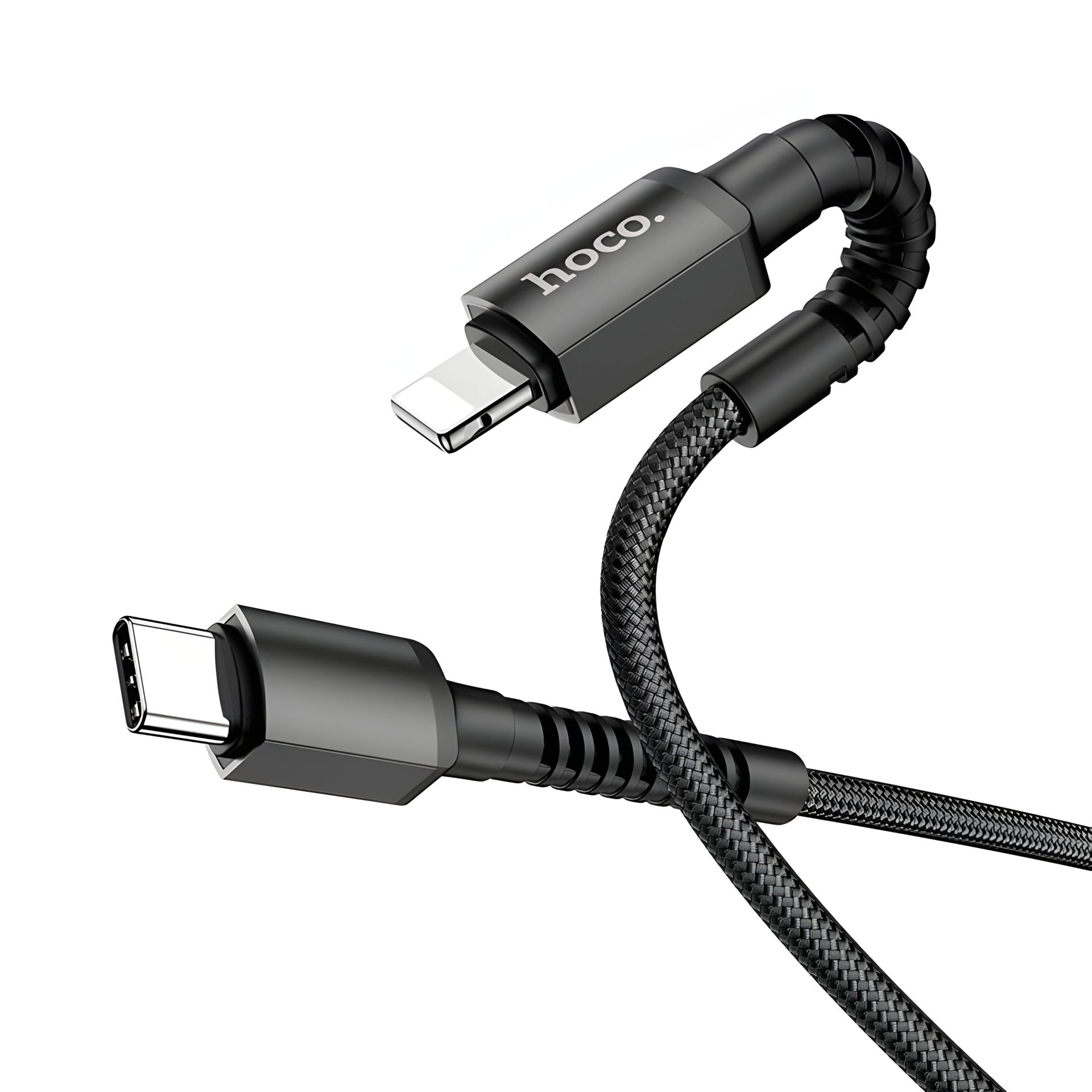 Кабель Hoco X96 с Type-C на Lightning 1м черный Кабель Hoco X96 с Type-C на Lightning 1м черный