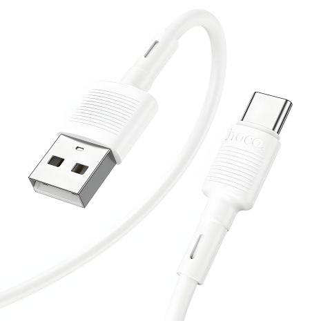 Кабель Type-C Hoco X83 USB 1m белый