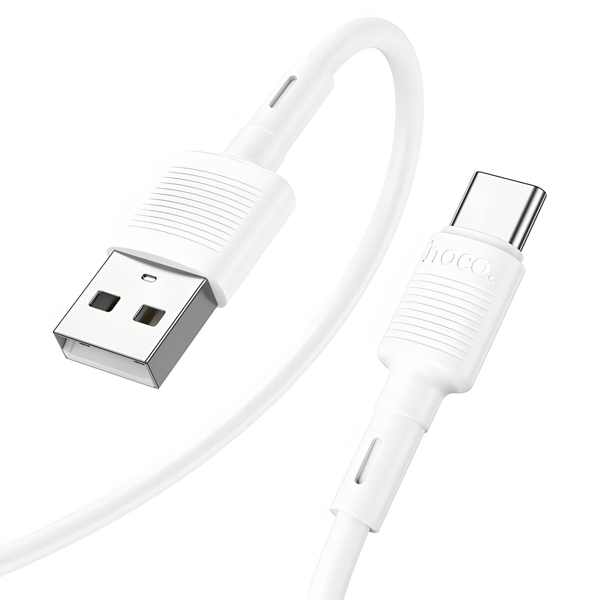 Кабель Type-C Hoco X83 USB 1m белый Кабель Type-C Hoco X83 USB 1m белый