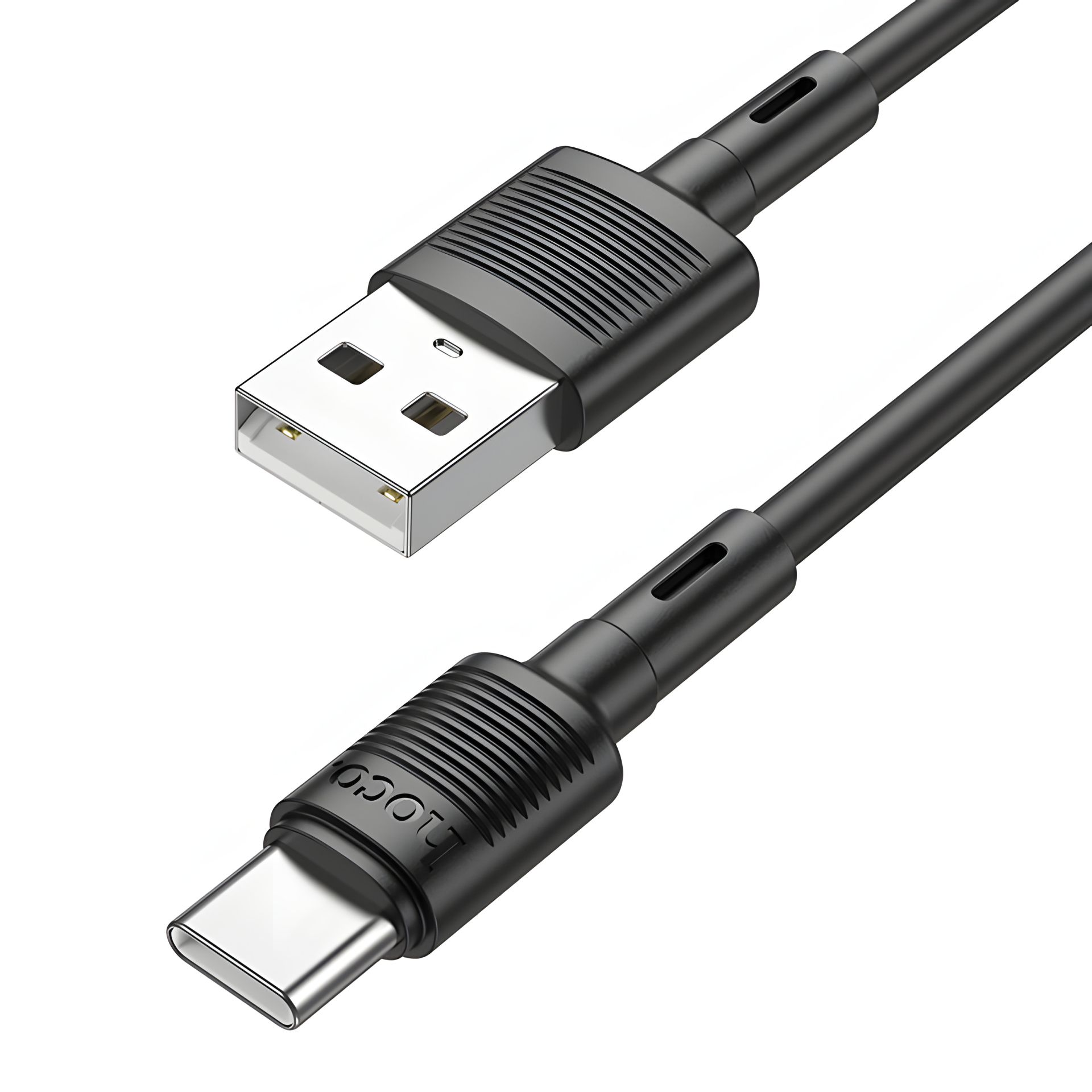 Кабель USB Hoco X83 to Type-C 1m чорний Кабель USB Hoco X83 to Type-C 1m чорний