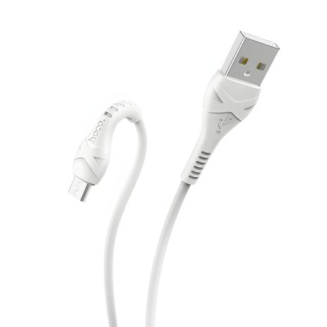 Кабель Hoco X37 USB to MicroUSB 1m, білий Кабель Hoco X37 USB to MicroUSB 1m, білий