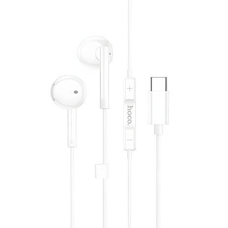 Наушники Type-C Hoco M95 белые Наушники Type-C Hoco M95 белые