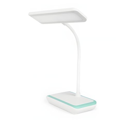 Лампа Настільна USB LED Weidasi WD-6048 гнучка з акумулятором біла Лампа Настільна USB LED Weidasi WD-6048 гнучка з акумулятором біла