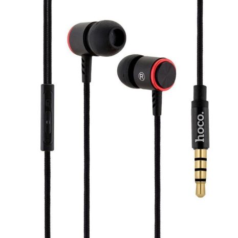 Наушники вакуумные Hoco M42 чёрные Наушники вакуумные Hoco M42 чёрные