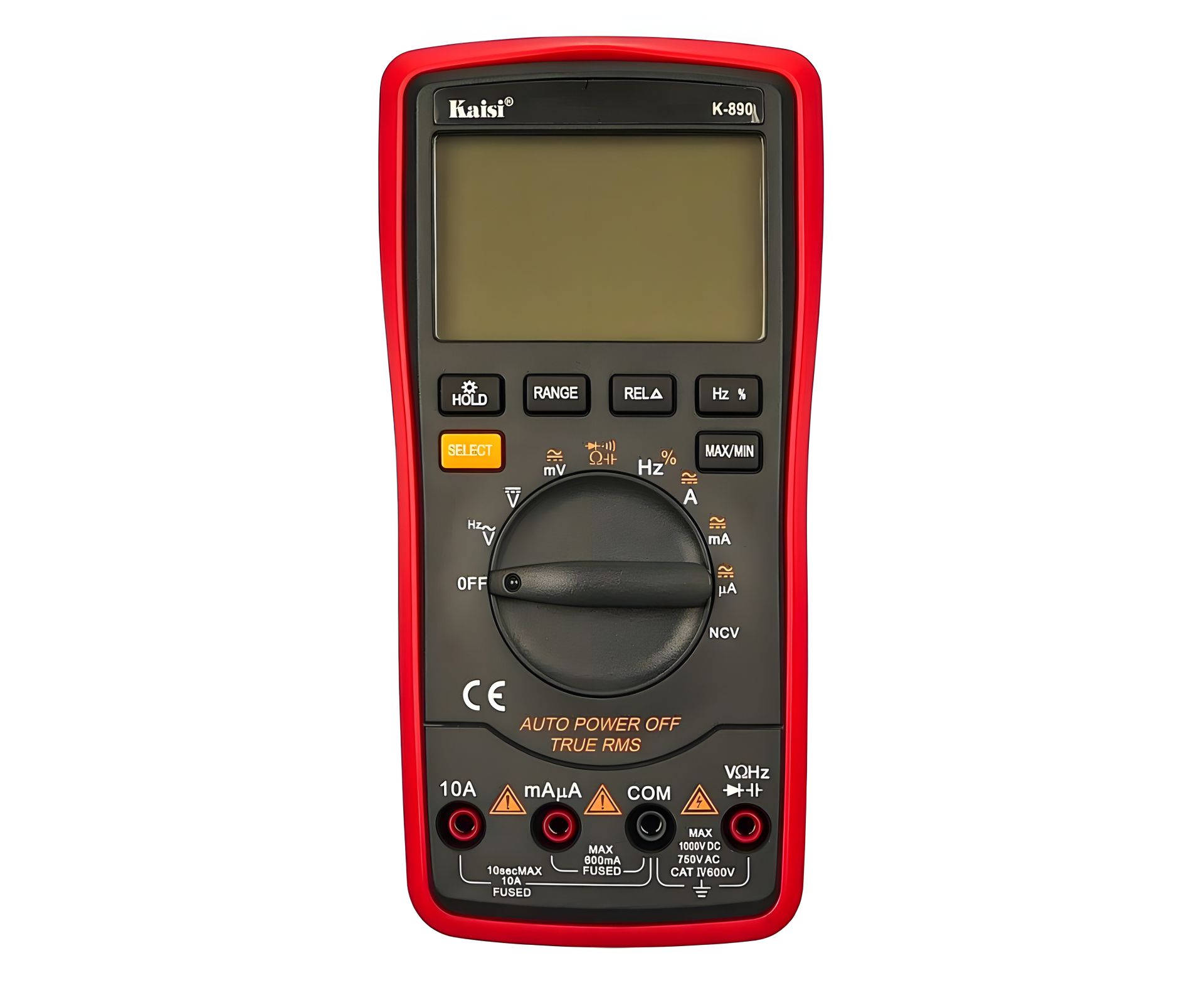 Цифровой мультиметр Kaisi K-890 с автоопределением и подсветкой (макс. ток 10A) Цифровой мультиметр Kaisi K-890 с автоопределением и подсветкой (макс. ток 10A)