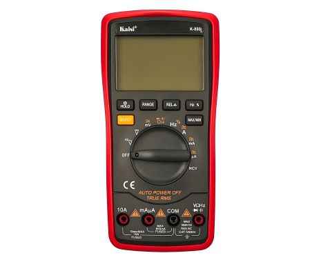 Цифровой мультиметр Kaisi K-890 с автоопределением и подсветкой (макс. ток 10A)