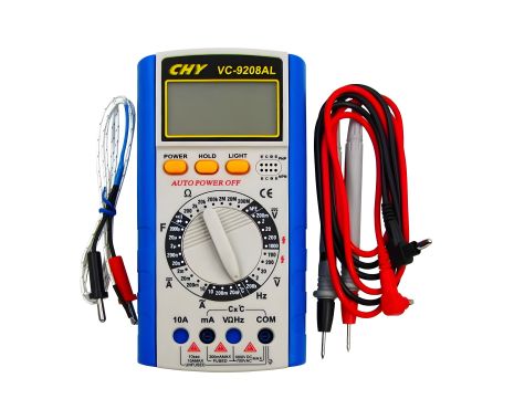 Цифровой мультиметр VC-9208AL (макс. ток 10A)