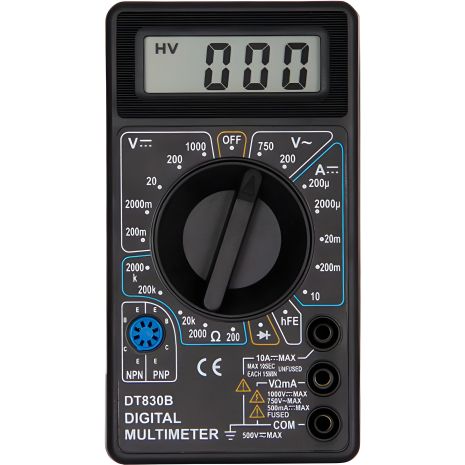 DT 830B цифровой мультиметр
