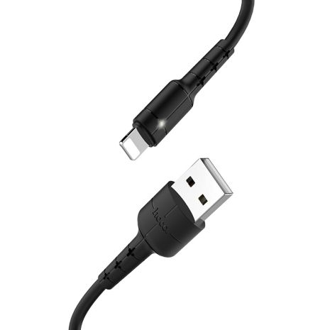 Кабель Hoco X30 USB to Lightning 1.2m черный Кабель Hoco X30 USB to Lightning 1.2m черный