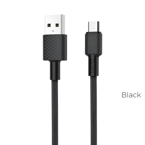 USB Кабель Hoco X29 USB до MicroUSB 1m чорний USB Кабель Hoco X29 USB до MicroUSB 1m чорний