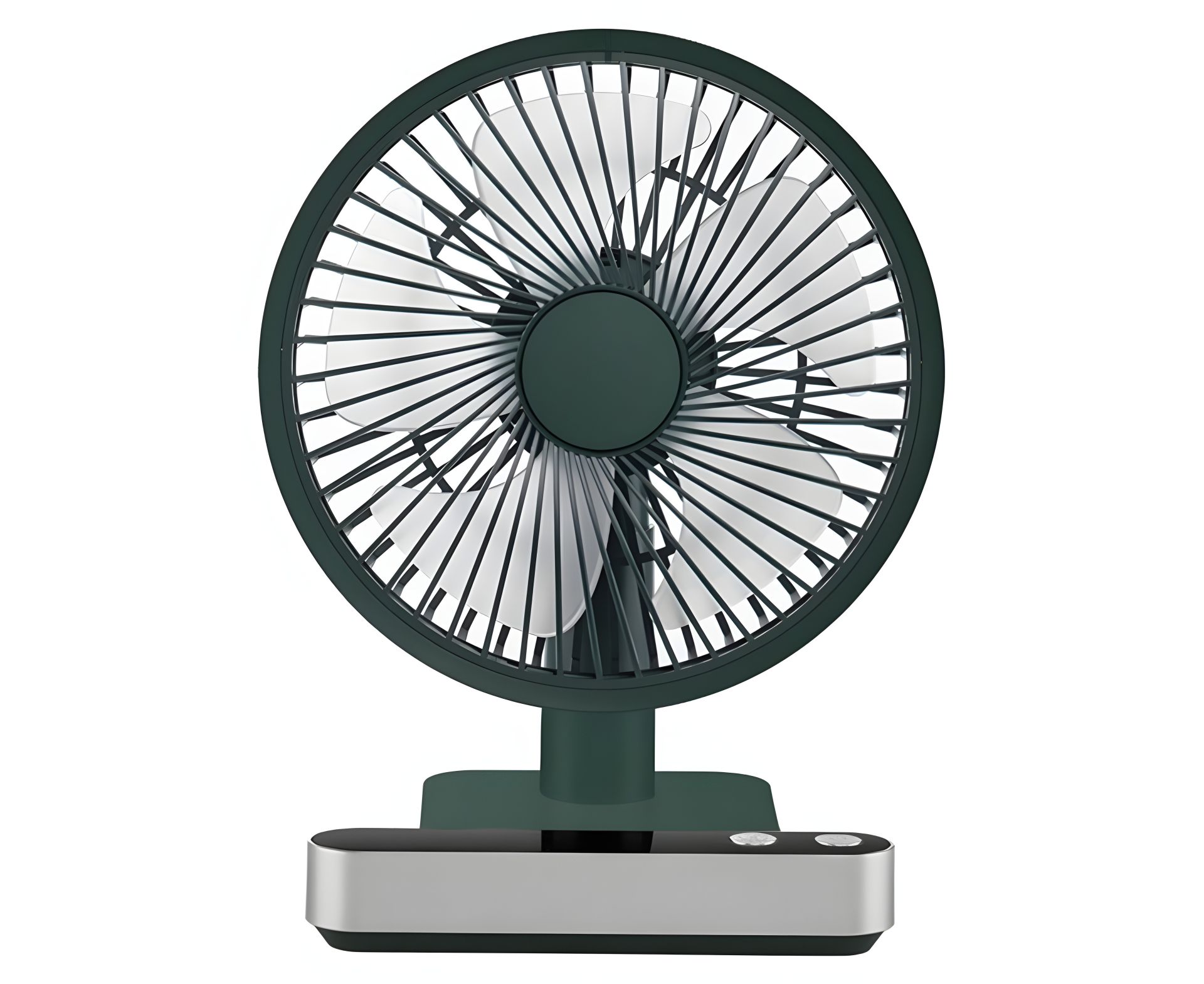 Настольный вентилятор GXQC F702, портативный, беспроводной, зелёный, 3600mAh аккумулятор Настольный вентилятор GXQC F702, портативный, беспроводной, зелёный, 3600mAh аккумулятор