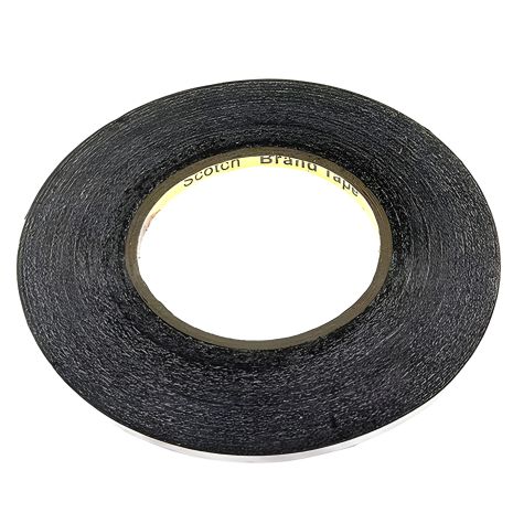 Черный двусторонний скотч 3M 5мм x 50м Черный двусторонний скотч 3M 5мм x 50м