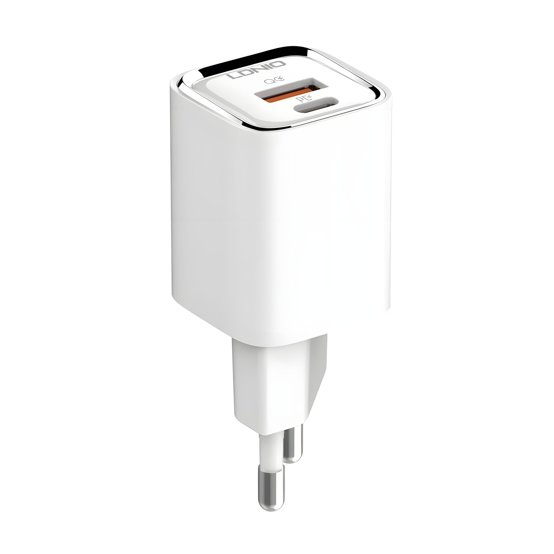 Мережевий Зарядний Пристрій LDNIO A2317C PD/QC 30W Білий Мережевий Зарядний Пристрій LDNIO A2317C PD/QC 30W Білий