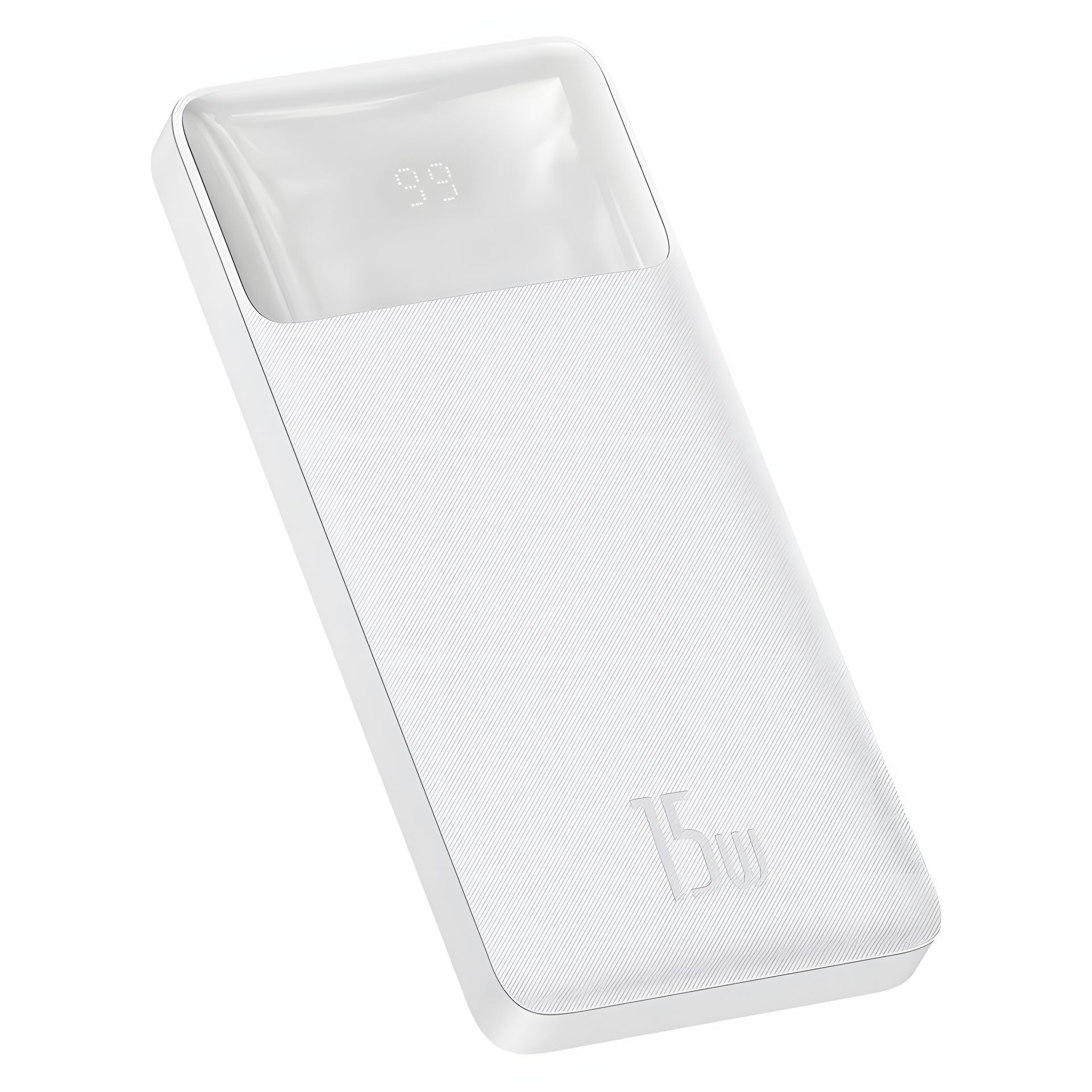 Повербанк Baseus PPDML-I Bipow 15W 10000 mAh Out: 2USB + QC3.0 Type-C: 5V/3A Max 15W / In: Micro 5В/2А (10W), Type-C 5В/3А (15W) с Дисплеем, White Повербанк Baseus PPDML-I Bipow 15W 10000 mAh Out: 2USB + QC3.0 Type-C: 5V/3A Max 15W / In: Micro 5В/2А (10W), Type-C 5В/3А (15W) с Дисплеем, White