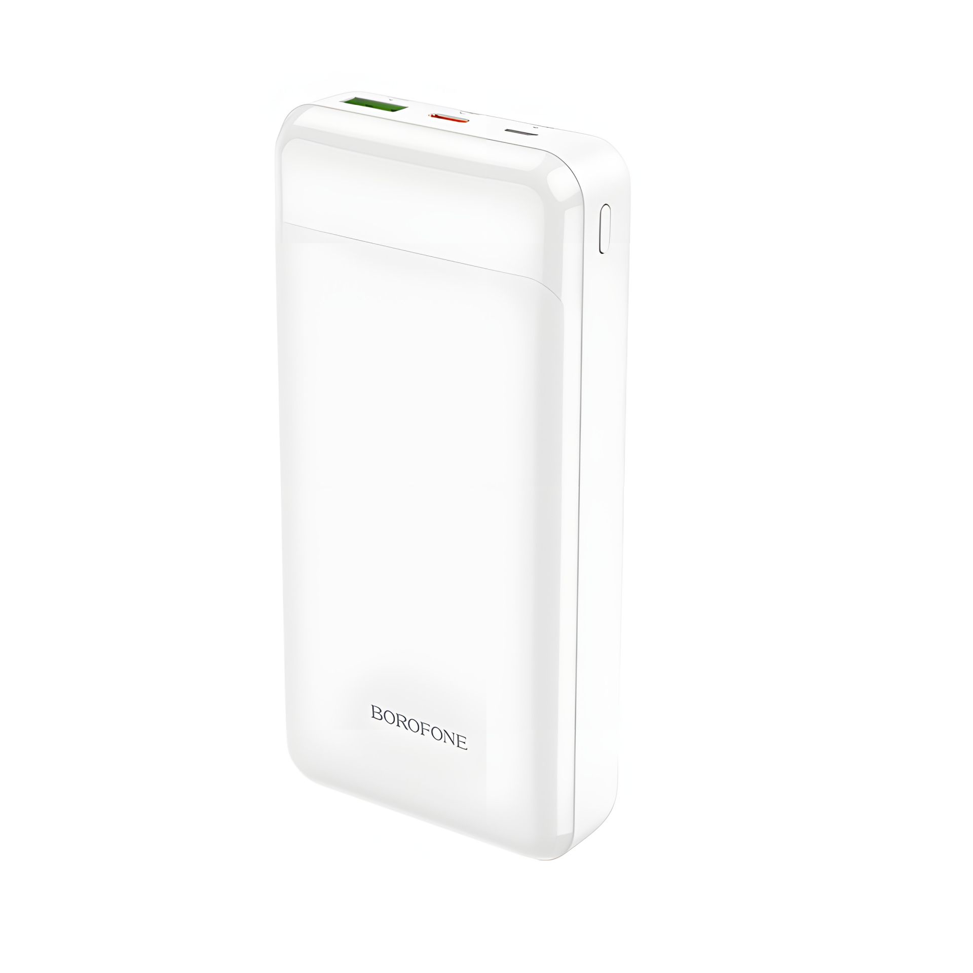 Повербанк Borofone BJ19A Incredible (20000mAh / USB 18W QC3.0, Type-C 20W PD / In: Type-C, microUSB 18W) LED indicator, Белый Повербанк Borofone BJ19A Incredible (20000mAh / USB 18W QC3.0, Type-C 20W PD / In: Type-C, microUSB 18W) LED indicator, Белый