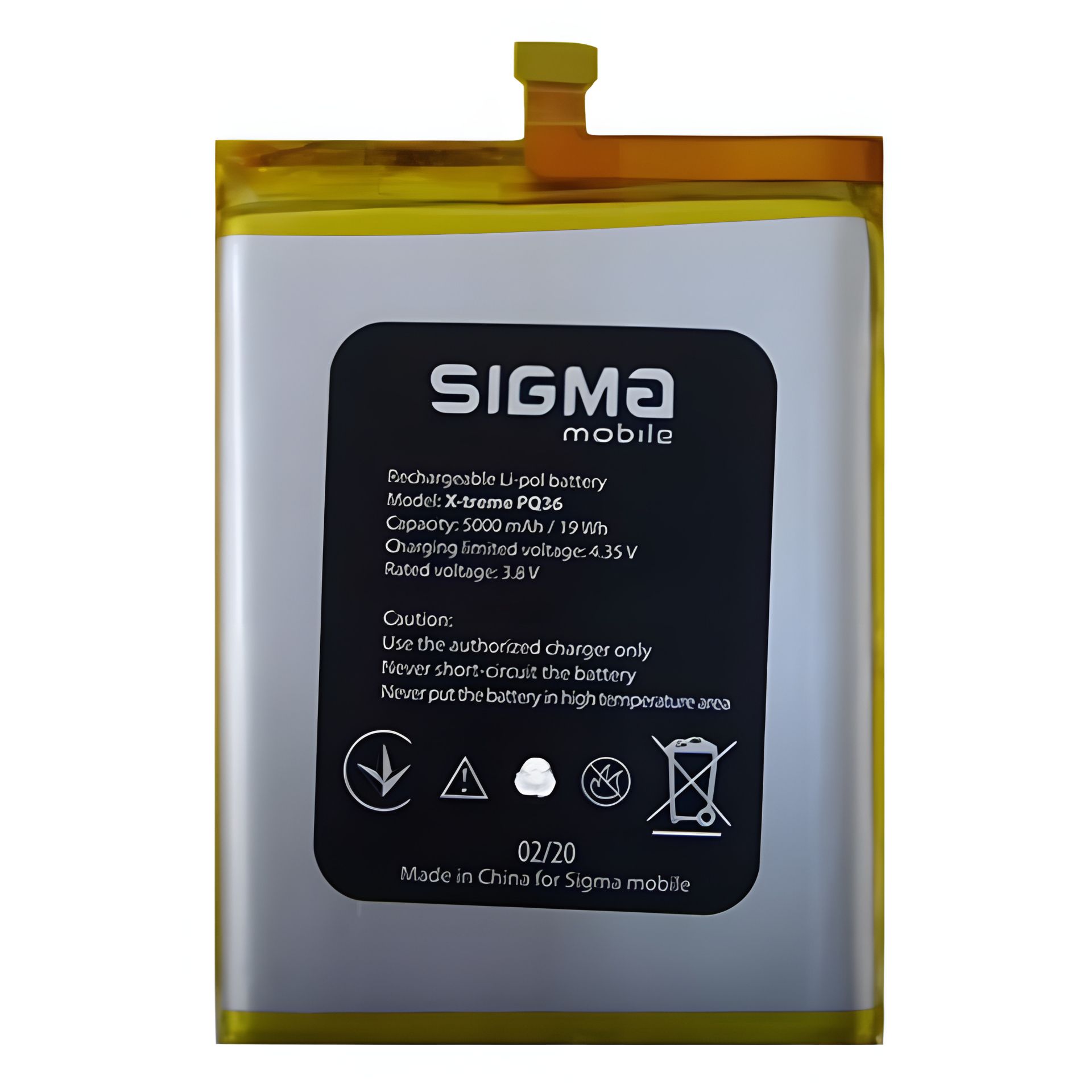 Акумулятори для Sigma X-treme PQ36 (5000 mAh) з 12 міс. гарантії Акумулятори для Sigma X-treme PQ36 (5000 mAh) з 12 міс. гарантії