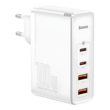 Baseus GaN2 Pro Quick Charger зарядний пристрій 2C+2U 100W Baseus GaN2 Pro Quick Charger зарядний пристрій 2C+2U 100W