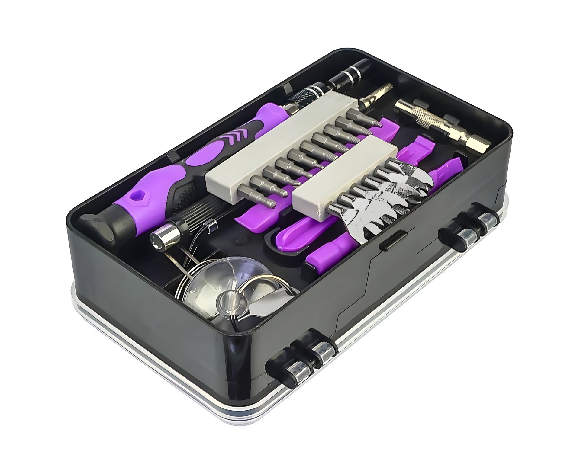 Набір інструментів Aida A-135in1 з ручкою, 115 біт і аксесуарами Набір інструментів Aida A-135in1 з ручкою, 115 біт і аксесуарами