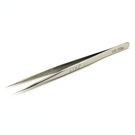 Пінцет прямий V8/SSa Aida (Chrome Strong, антикислотний) Пінцет прямий V8/SSa Aida (Chrome Strong, антикислотний)