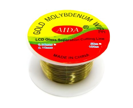 Проволока Aida 0.10 мм, 100 м, дисплей+тачскрин разделение