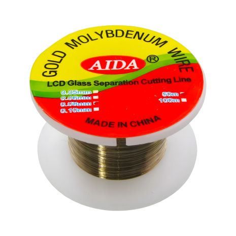Струна для розділення дисплейних комплектів Aida 0,08 мм/50 м Струна для розділення дисплейних комплектів Aida 0,08 мм/50 м