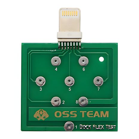 Тестова плата для перевірки контактів роз'єму iPhone на коротке замикання Aida DFT-iP