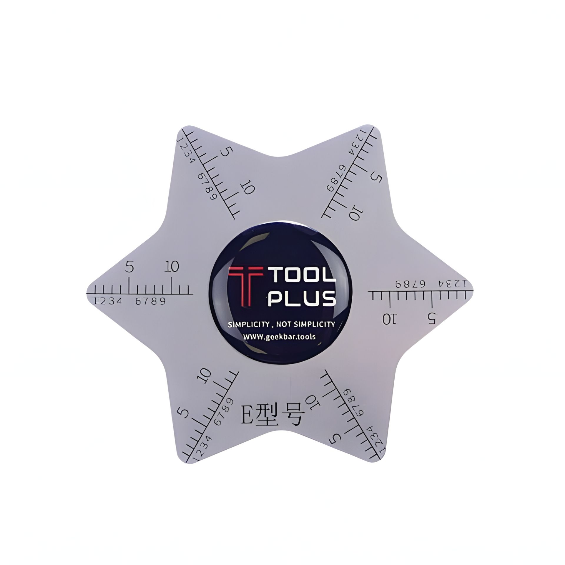 Металлическая карта QianLi для разборки шестиугольная звезда Металлическая карта QianLi для разборки шестиугольная звезда