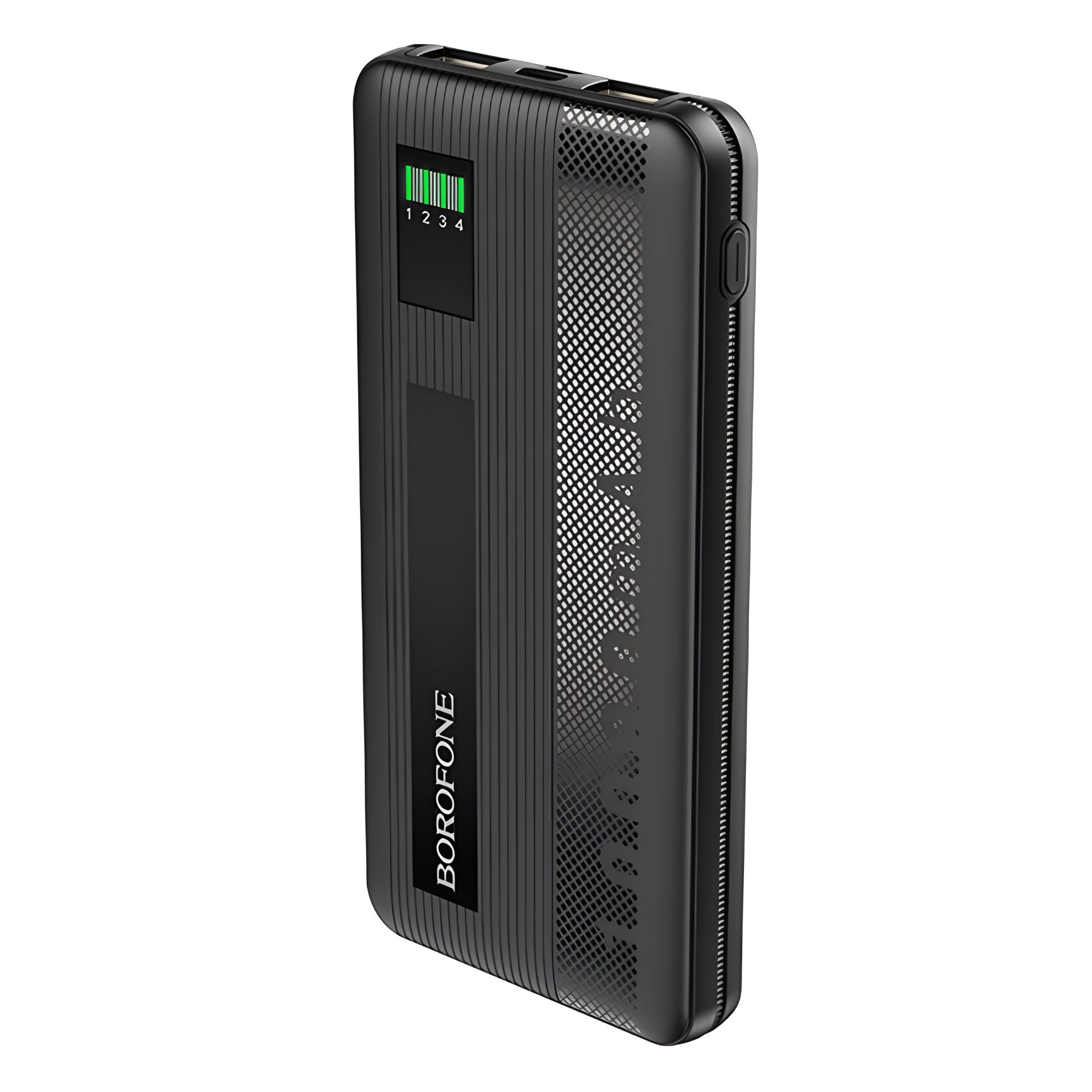 Повербанк Borofone BT32 (10000 mAh / Out: 2USB 5V/2A / In: Lightning, Type-C, micro-USB 5V/2A) с LED индикатором, Чёрный Повербанк Borofone BT32 (10000 mAh / Out: 2USB 5V/2A / In: Lightning, Type-C, micro-USB 5V/2A) с LED индикатором, Чёрный