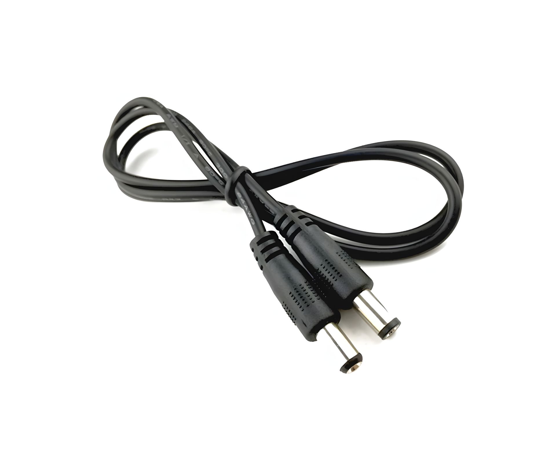 Кабель живлення DC 5.5x2.1 чорний to DC 5.5x2.1 0.5m Кабель живлення DC 5.5x2.1 чорний to DC 5.5x2.1 0.5m