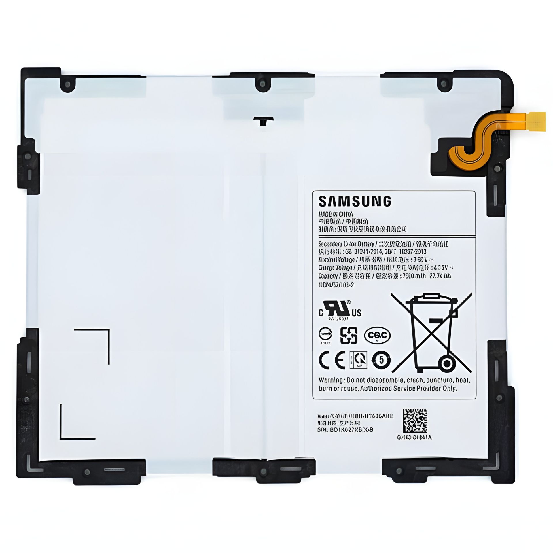 Samsung EB-BT595ABE Galaxy Tab A 10.5 Акумулятор, Оригінал PRC, 12 міс. гарантії Samsung EB-BT595ABE Galaxy Tab A 10.5 Акумулятор, Оригінал PRC, 12 міс. гарантії