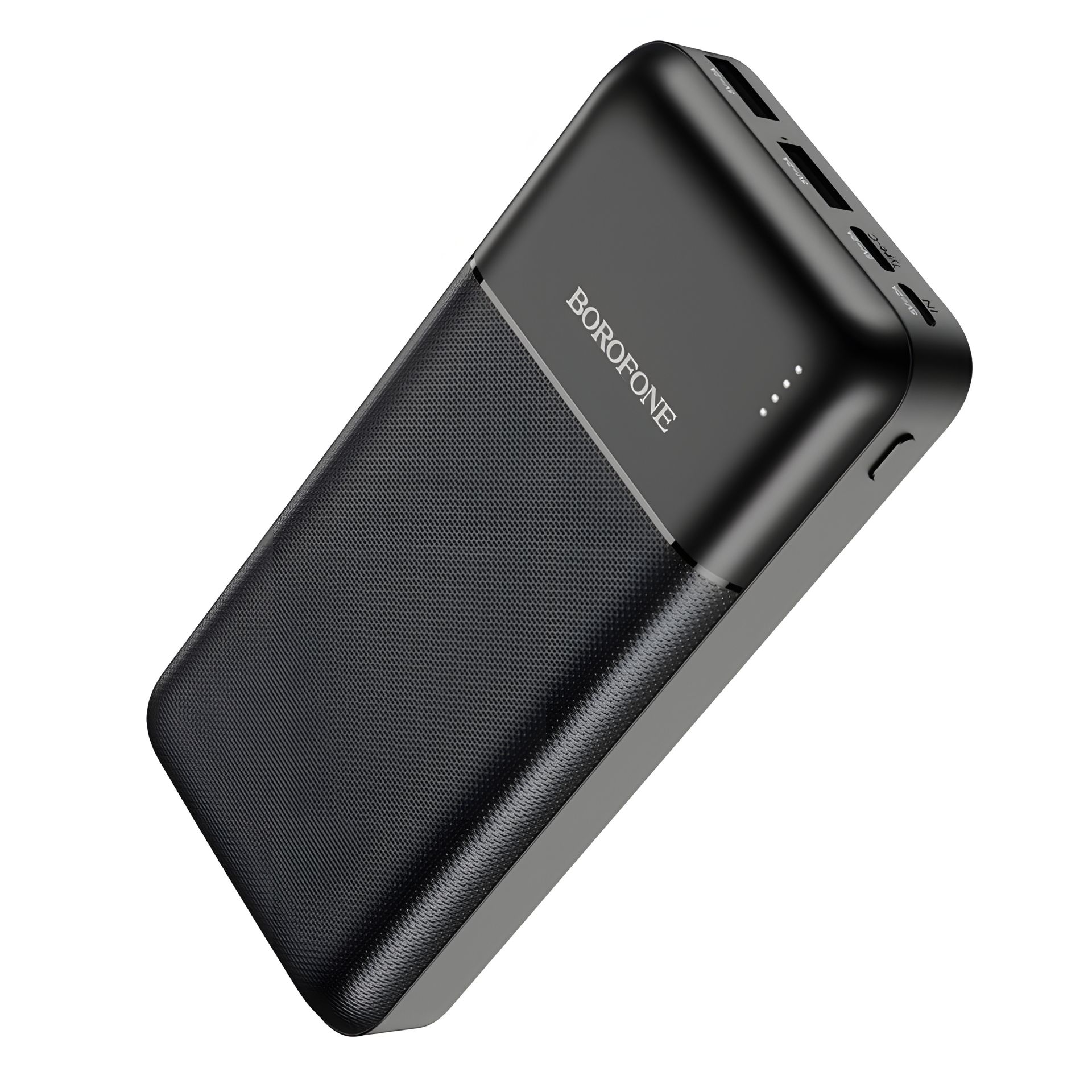 Повербанк Borofone BJ16A 20000 mAh 2USB 5V,2A / In: Type-C, micro-USB 5V,2A / LED indicator black Повербанк Borofone BJ16A 20000 mAh 2USB 5V,2A / In: Type-C, micro-USB 5V,2A / LED indicator black