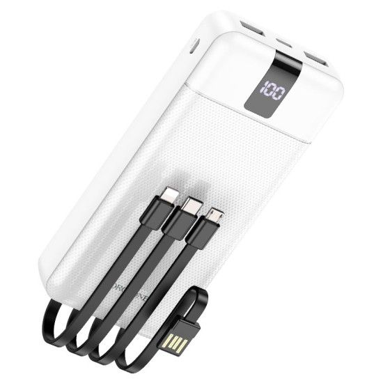Повербанк Borofone BJ20 10000mAh белый Повербанк Borofone BJ20 10000mAh белый