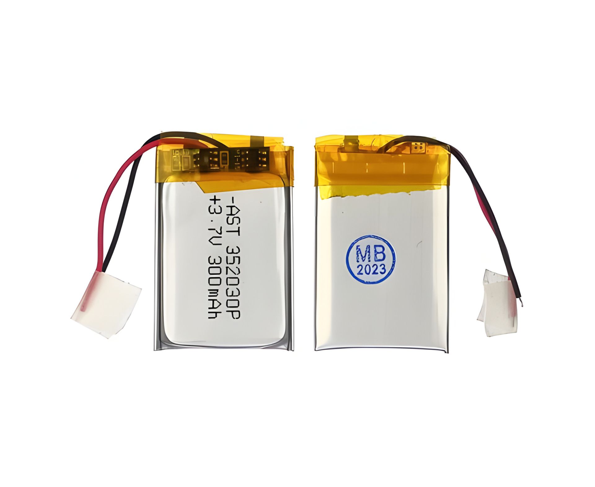 Универсальный аккумулятор 352030P с контроллером, 3,5 х 20 х 30 мм (300 mAh) для TWS наушников, Bluetooth гарнитур, MP3 плееров Универсальный аккумулятор 352030P с контроллером, 3,5 х 20 х 30 мм (300 mAh) для TWS наушников, Bluetooth гарнитур, MP3 плееров