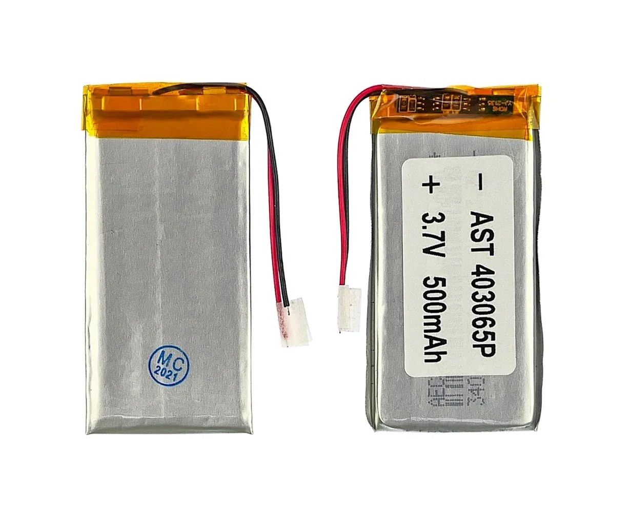 Аккумулятор 403065P универсальный с контроллером, 3,8 х 30 х 61 мм (500 mAh)/ для TWS наушников,видеорегистраторов и игрушек Аккумулятор 403065P универсальный с контроллером, 3,8 х 30 х 61 мм (500 mAh)/ для TWS наушников,видеорегистраторов и игрушек