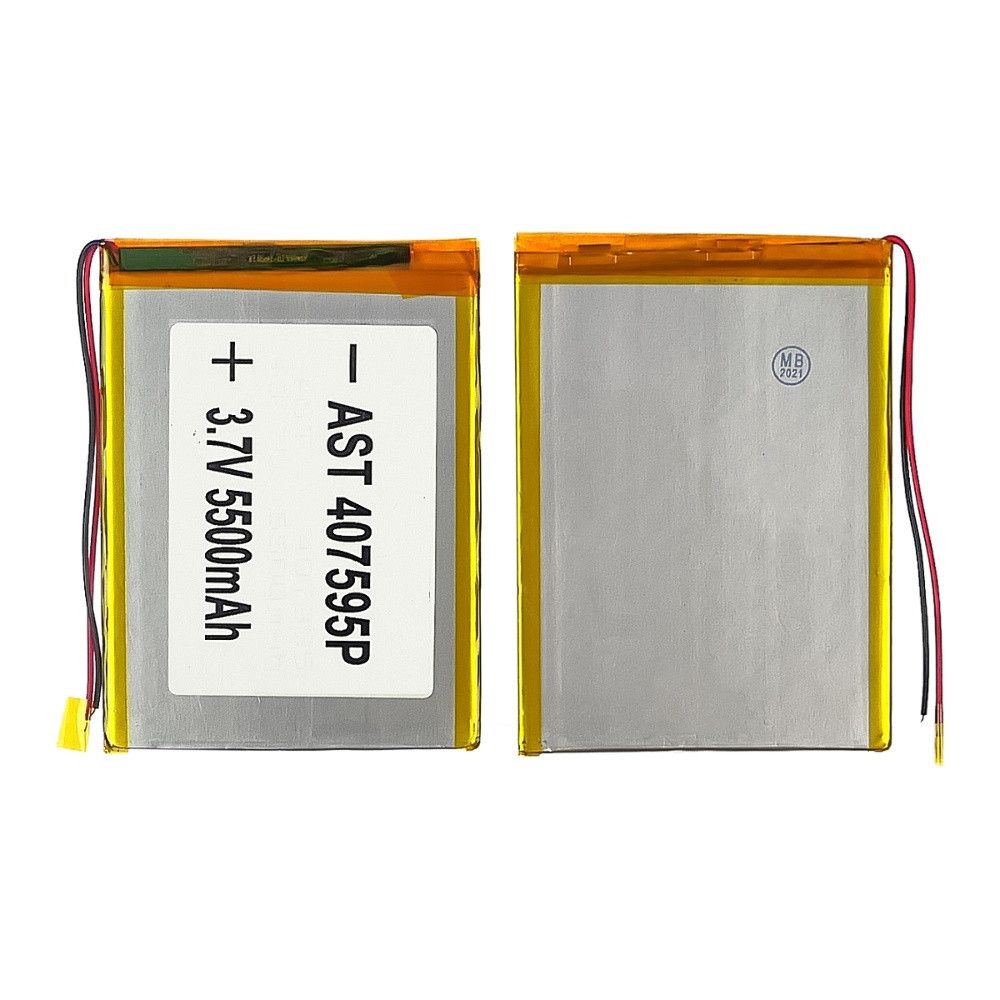 Аккумулятор 407595P универсальный с контроллером, 4 х 75 х 95 мм (5500 mAh)/ для смартфона, планшета Аккумулятор 407595P универсальный с контроллером, 4 х 75 х 95 мм (5500 mAh)/ для смартфона, планшета