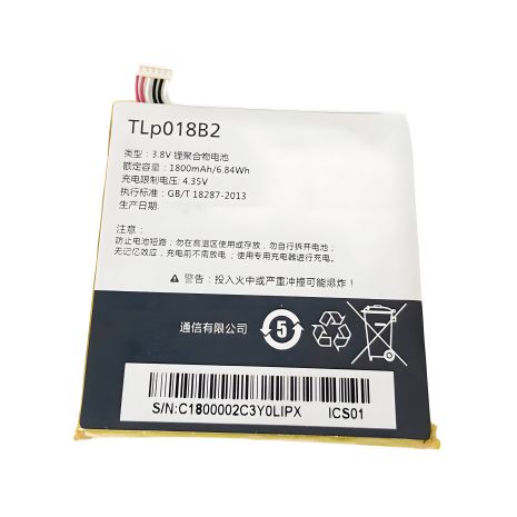 Alcatel TLP018B2, 6030 Акумуляторна батарея [Original PRC] 12 міс. гарантії