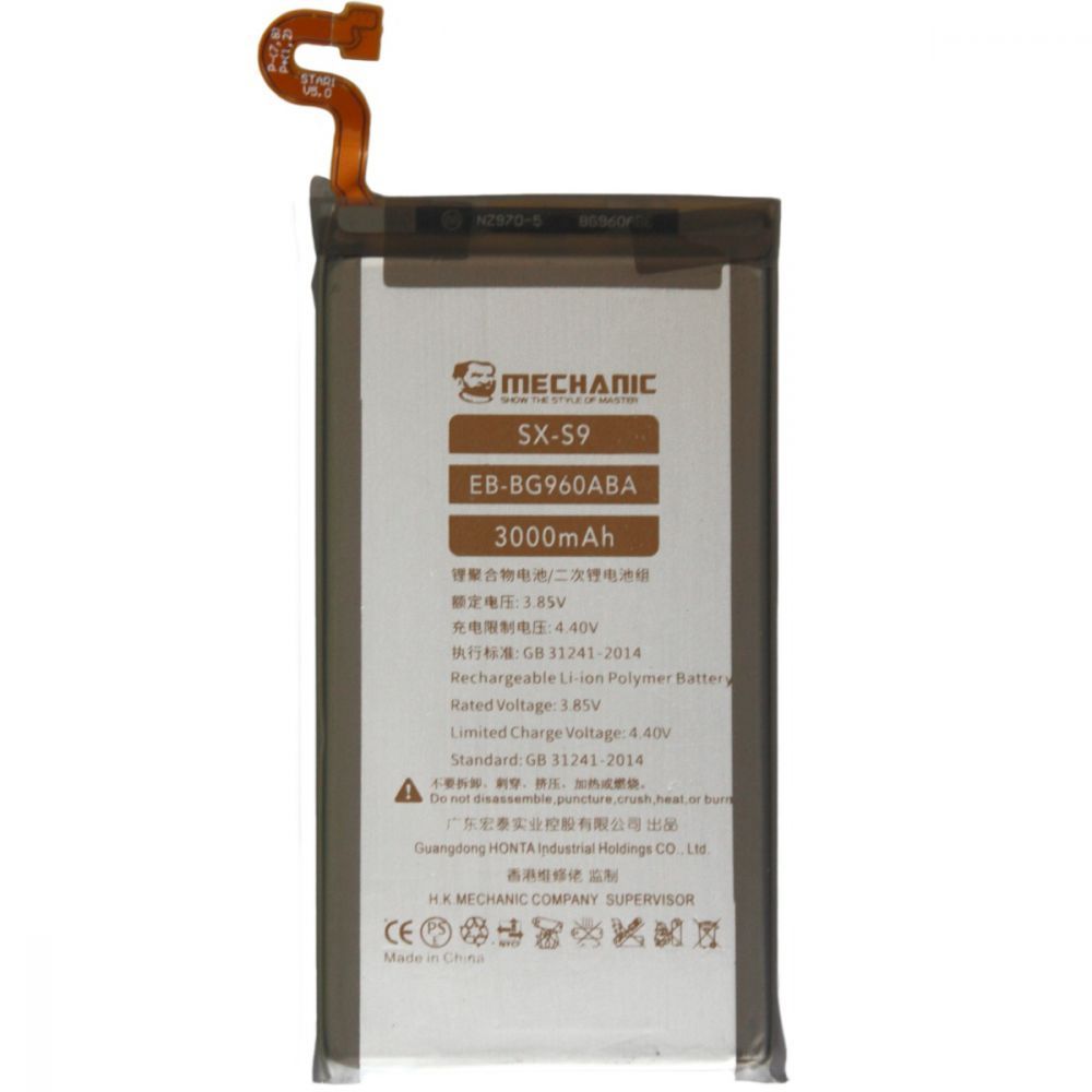 Аккумулятор MECHANIC EB-BG960ABE (3000 mAh) для Samsung Galaxy S9 G960 Аккумулятор MECHANIC EB-BG960ABE (3000 mAh) для Samsung Galaxy S9 G960