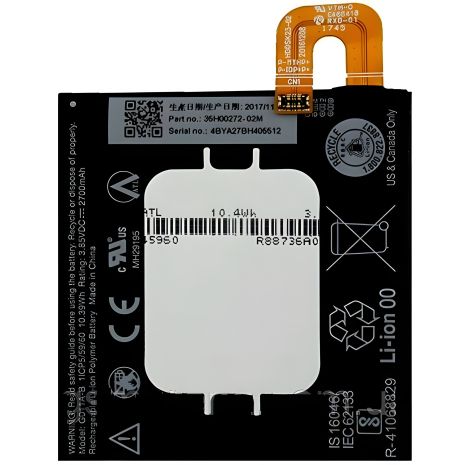 Аккумулятор для Google Pixel 2 BG2W [Original PRC] с гарантией 12 мес.