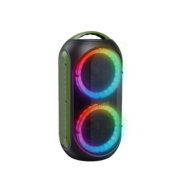 Бездротова колонка Remax RB-X9 чорно-зелена Бездротова колонка Remax RB-X9 чорно-зелена