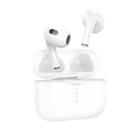 Hoco EW09 TWS Bluetooth 5.1 наушники с микрофоном, белый