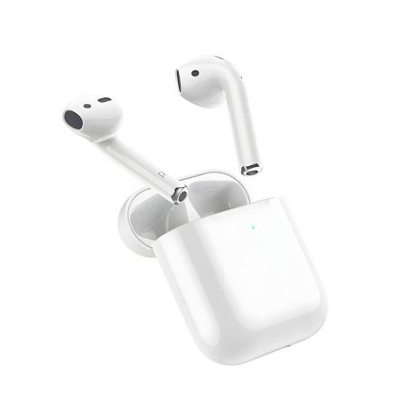 Hoco ES39 TWS Беспроводные наушники с микрофоном, функцией беспроводной зарядки и Bluetooth 5.3, белые